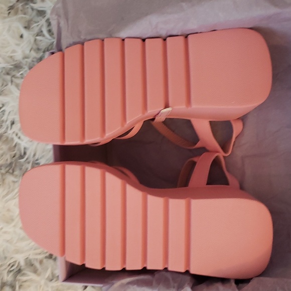 Madden Girl - Vault Pink Paris Platform Sandals - Picture 3 of 7